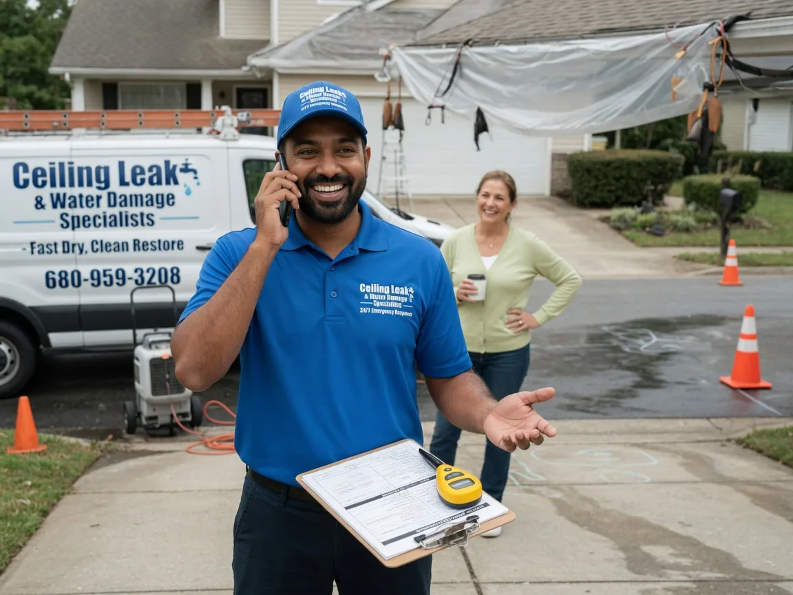 Ceiling Leak Cleanup Auburn, IA FAQs